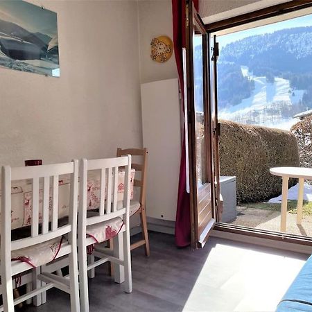 Charmant Studio + Jardin Vue Pistes Et Local Velo Praz-sur-Arly Ngoại thất bức ảnh