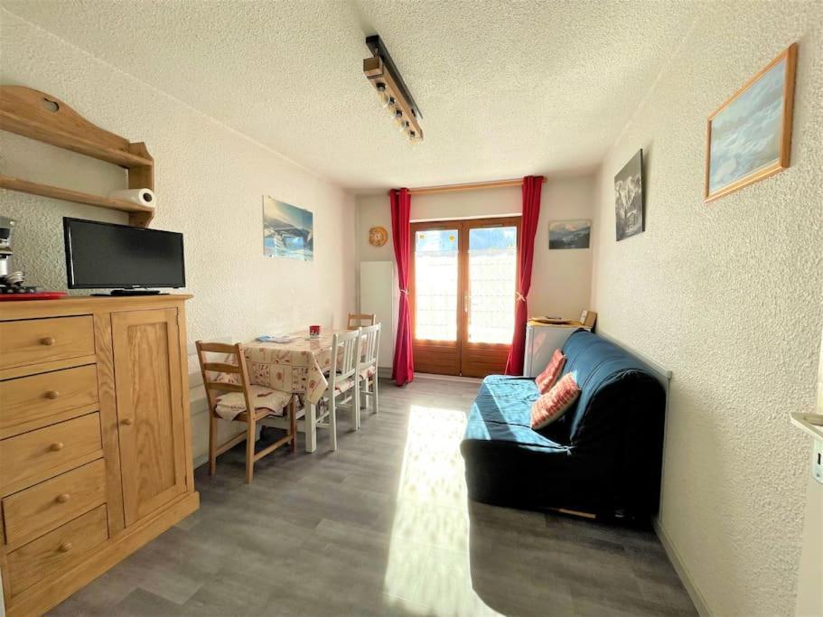 Charmant Studio + Jardin Vue Pistes Et Local Velo Praz-sur-Arly Ngoại thất bức ảnh